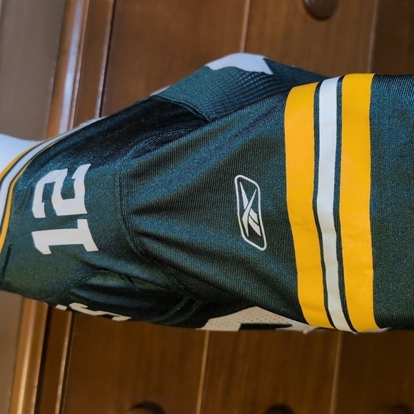 AARON RODGERS #12 Green Bay Packers NFL PLAYERS Reebok Youth M (Wmns XS) - Picture 12 of 13